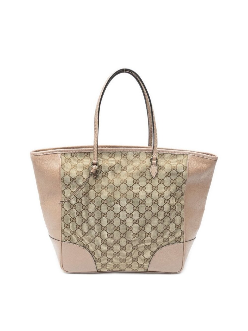Gucci Bree Tote Beige Pink GG Canvas